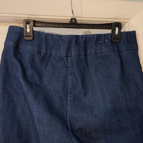 Thin Her Women's Pull On Stretch Denim Ankle Pant, Size 12 - Picture 7 of 8